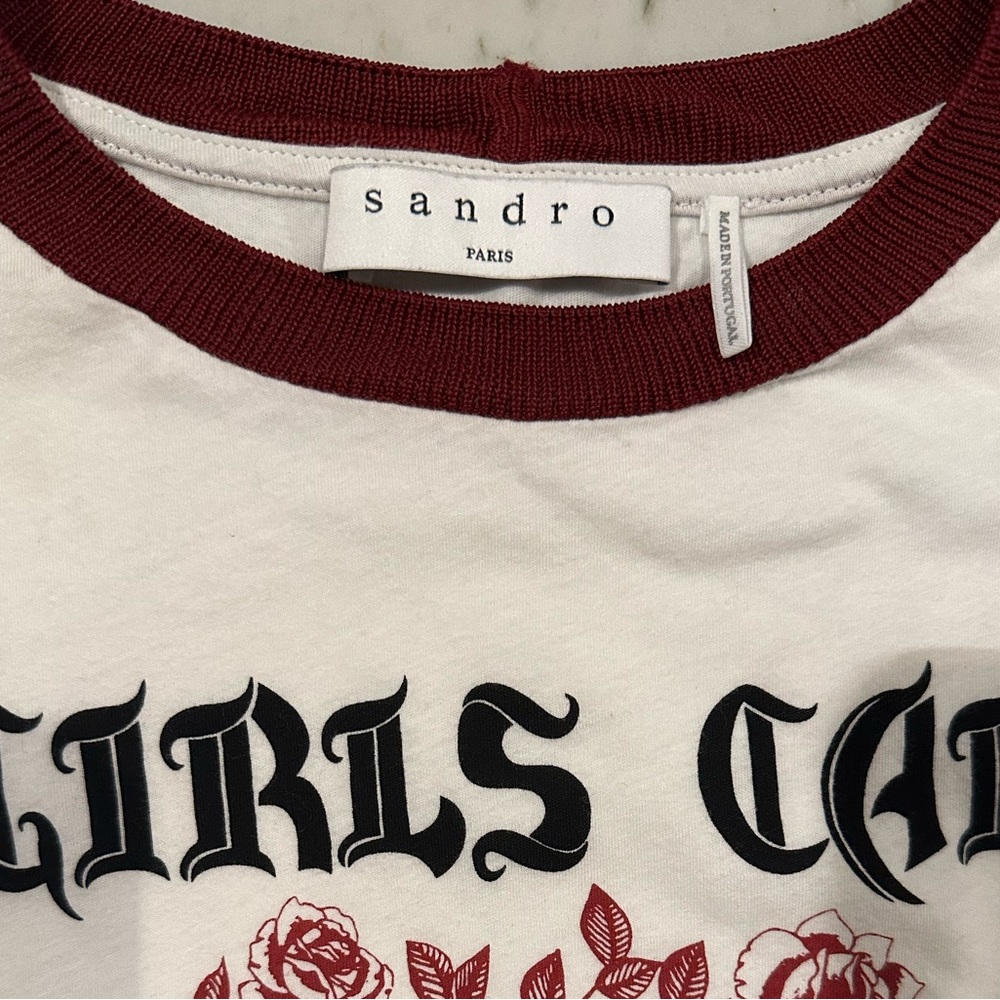 Sandro Graphic Tee - Picture 7 of 7